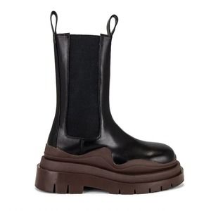 Alias Mae Piper Boot in Black & Coffee Burnished 37